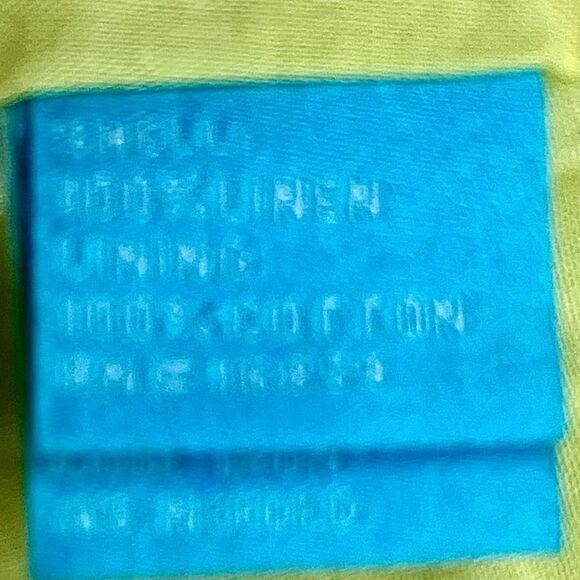 J McLaughlin Linen Jacobean Floral Sleeveless Dress in Yellow/Blue Women’s 2 - Picture 6 of 7